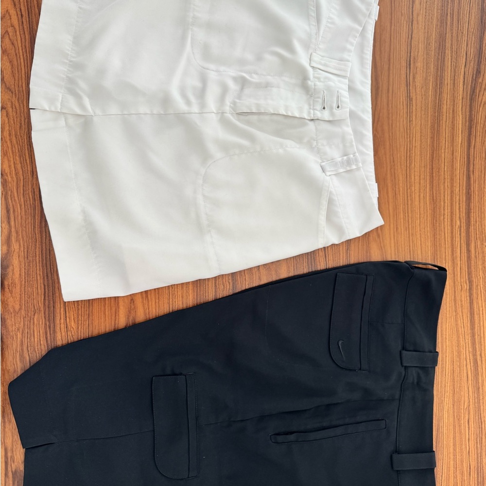 Golf Maggie Lane skort and Nike golf Bermuda